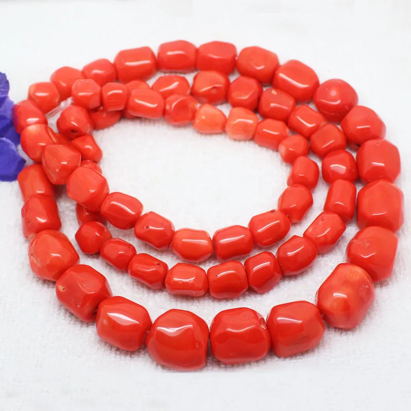 

10-20mm Orange Coral Smooth Gradually Freeform Loose Beads 35" ,we provide mixed wholesale for all items !