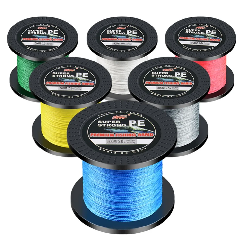 0.8 Code Fishing Wire Fishing Line Multifilament Transparent Strength Outdoors 