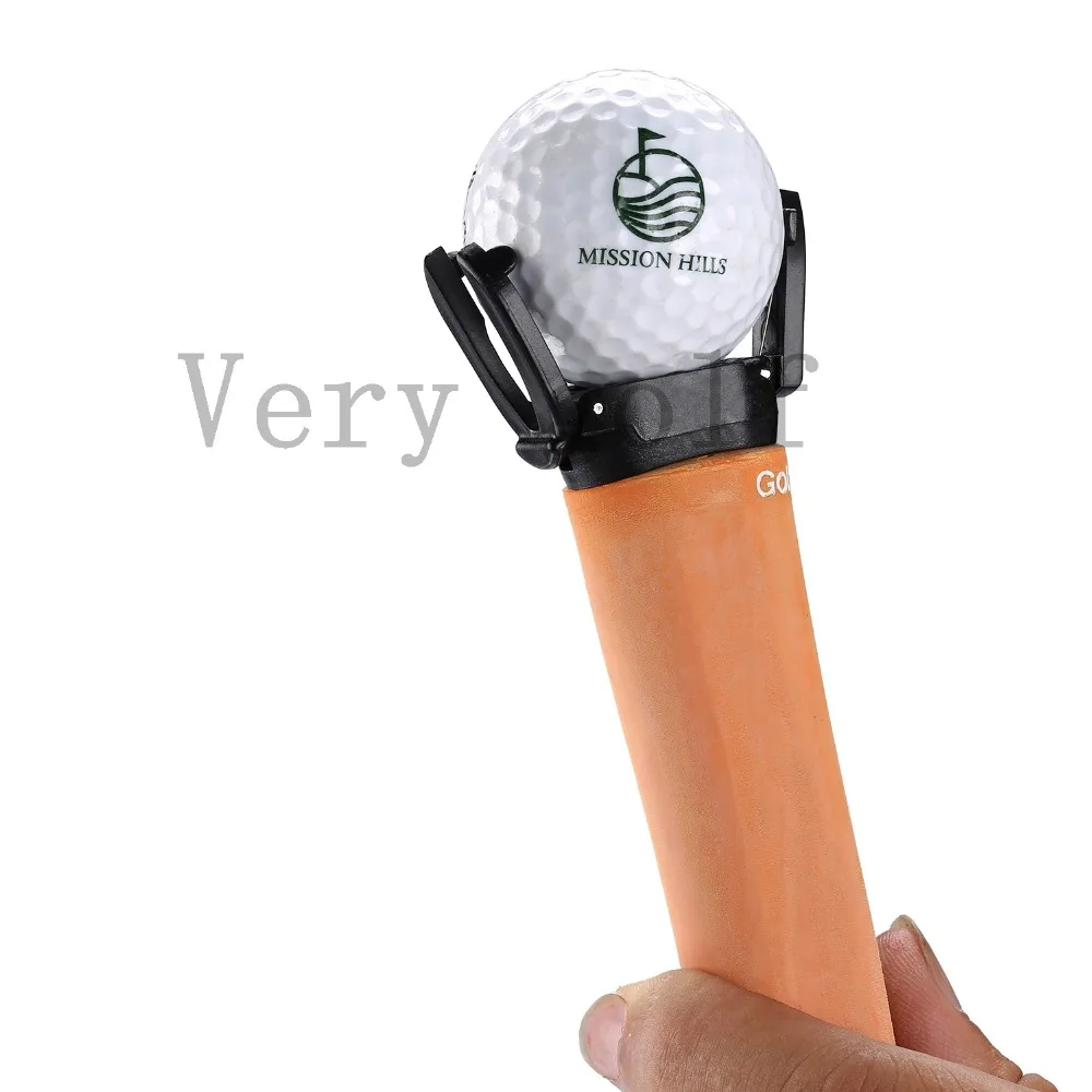 

10XGolf Retractable Putter Claw Sucker Ball Pick-Up Black Ball Retriever Grabber