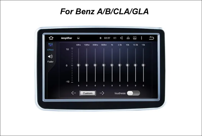 Sale Liislee Car Android Multimedia For Benz A / B / CLA / GLA Without AUX - Stereo Radio BT WIFI CD DVD Player GPS Navigation System 3