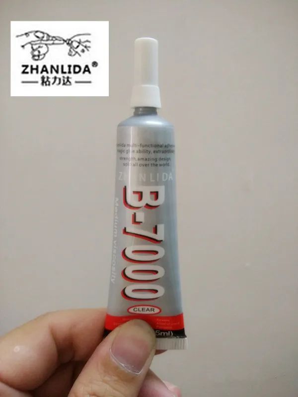 

15ml B-7000 UV glue Liquid optical clear adhesive Transparent for Cellphones LCD repair Epoxy Resin for Diy Touch Screen