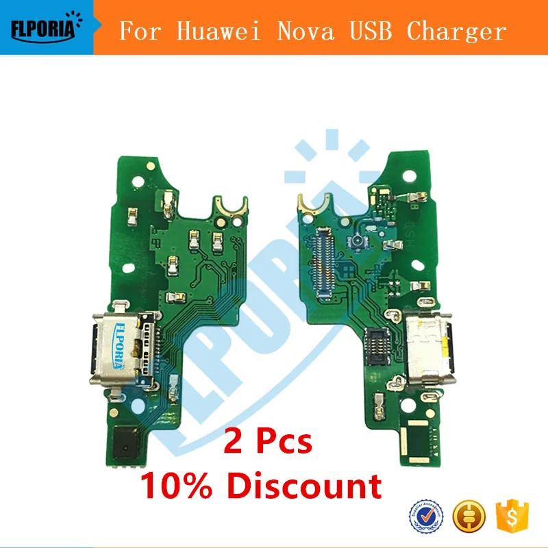 Для Huawei Nova USB зарядное устройство Порт соединитель док-станции гибкий кабель