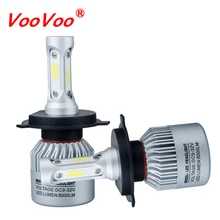 Phare de voiture H7 Led H8 H11 HB3 9005 HB4 9006 H1 H3 9012 H13 9007 72W 8000lm, ampoule de voiture 6000K