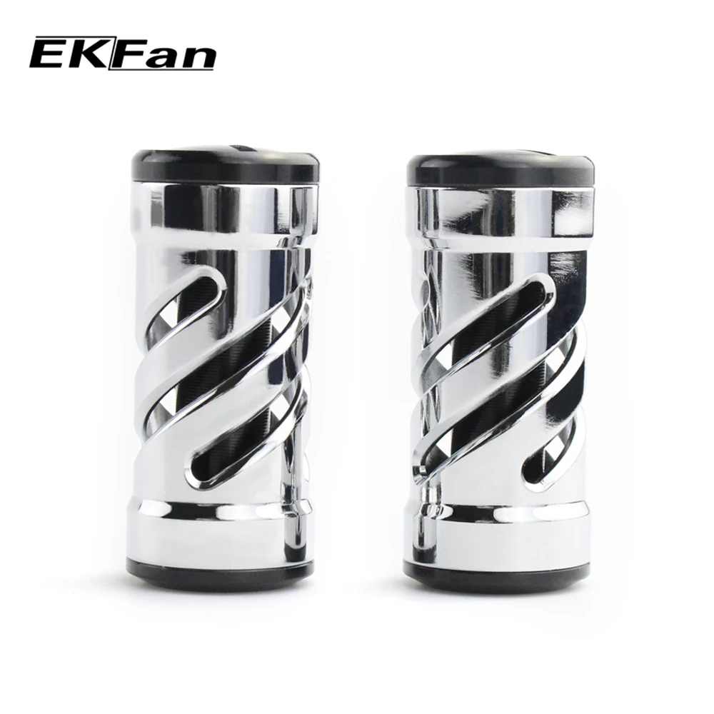 

EKFan Silver Color 2pcs Aluminum Alloy Fishing Reel Handle Knob Length 35mm For Bait Casting Fishing Reel Accessory