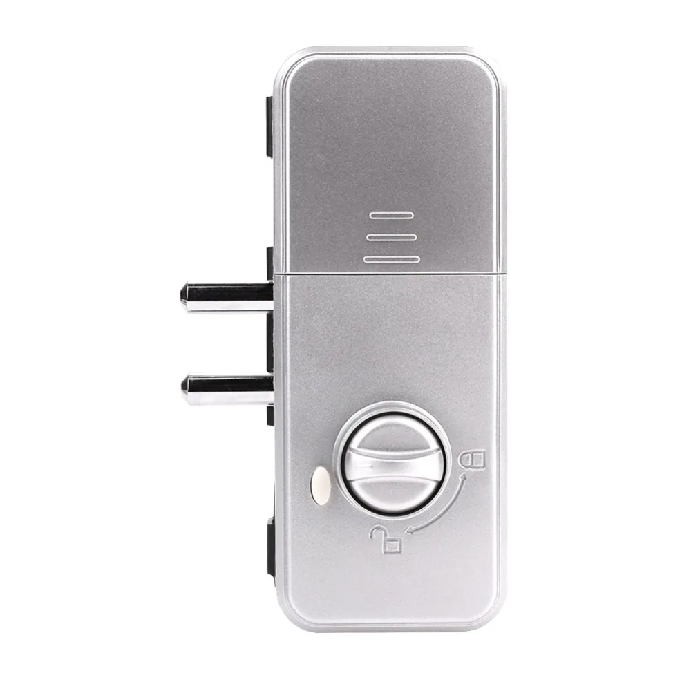 

New Glass Door Lock Office Keyless Electric Fingerprint Lock With Touch Keypad Smart Card Remote Control Key Door Lock