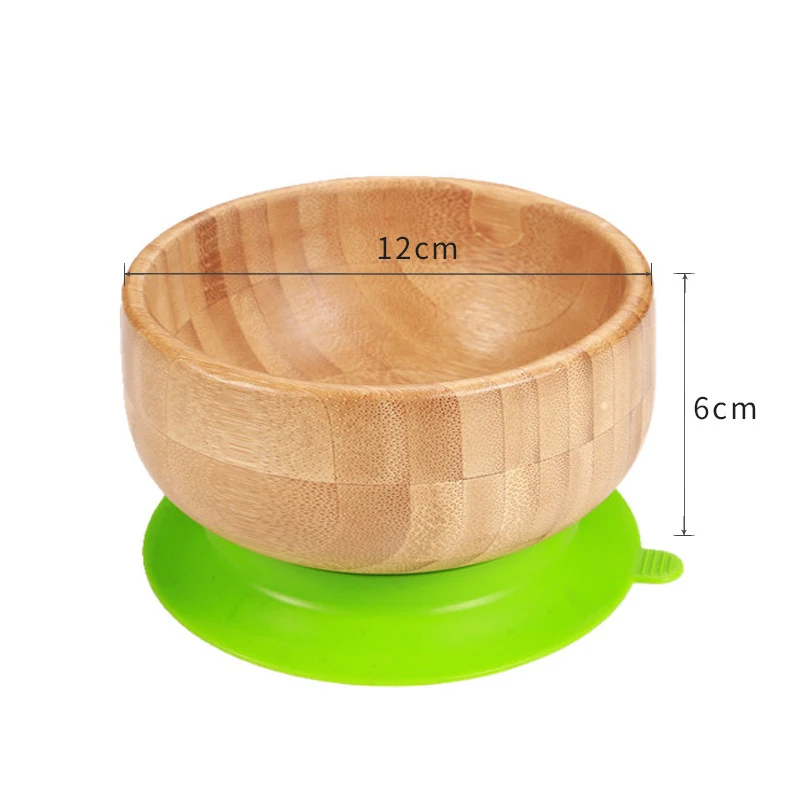 Бамбуковая посуда деревянная детская тарелка - Цвет: bowl