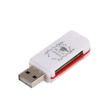 USB, для карты памяти 4 в 1 адаптер для чтения с 64 ГБ Micro TF флэш-карта 6