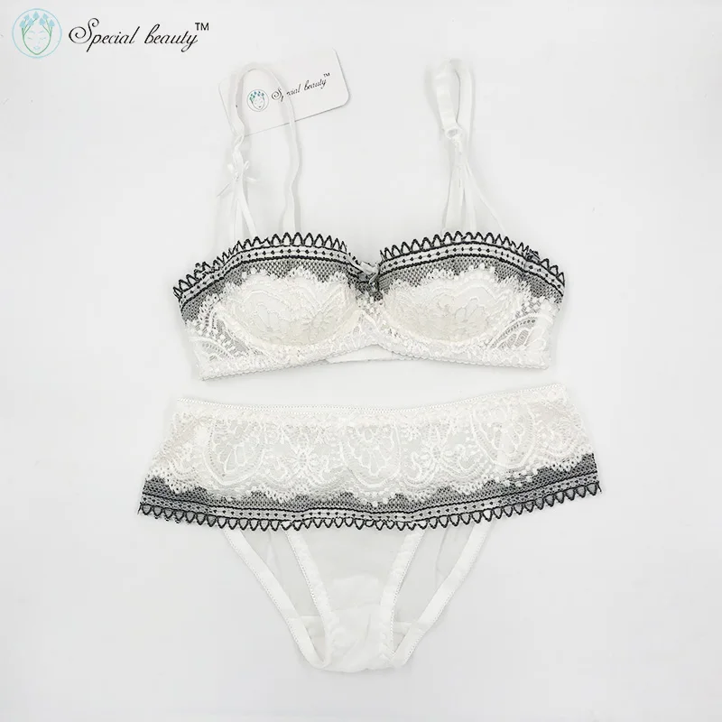  Free shippingSpecial beauty 1/2 Cup Super Luxurious Sexy Charming Push Up Lace Print Jacquard Lift 