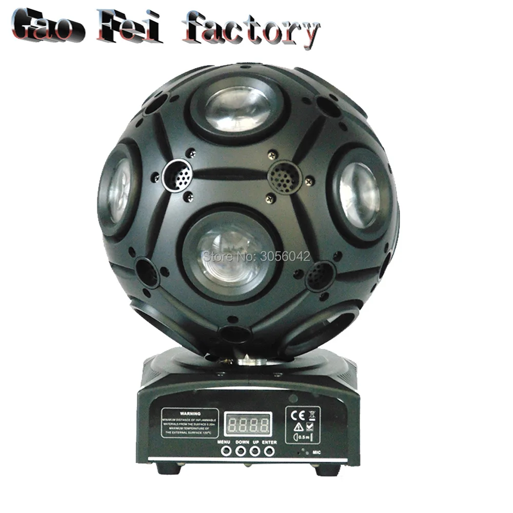 

9x12w RGBW 4in1 LED Beam DMX512 Football Moving Head Light Professional DJ