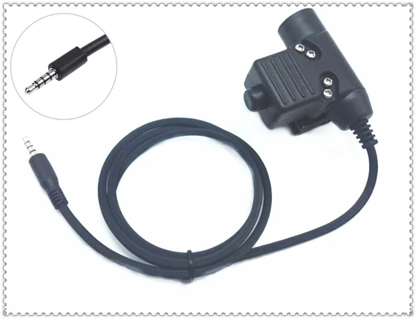 

3,5 MM U94 tбctico auriculares para YAESU FT-10R FT-40R FT-50R FT-60R FT-250R VX-10 VX5R VX6R VX7R VX3R VX2R VX1R