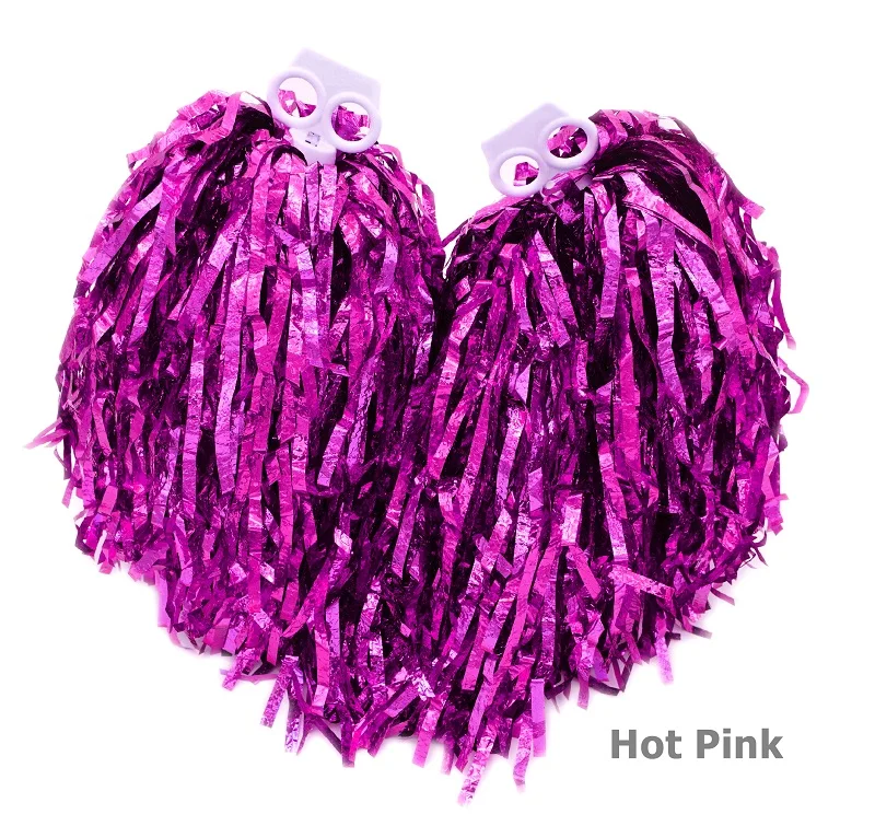 2pcs Cheerleading Pom Poms for Football Basketball Match Cheerleading