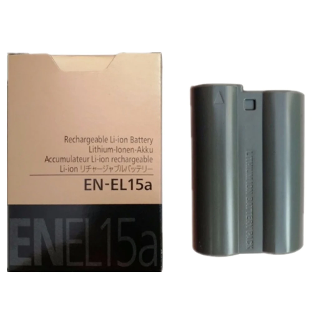 

EN-EL15A EN-EL15 EN EL15 lithium batteries pack EN EL15A Digital camera battery For Nikon D810 D610 D7500 D7200 MH-25 MB-D15
