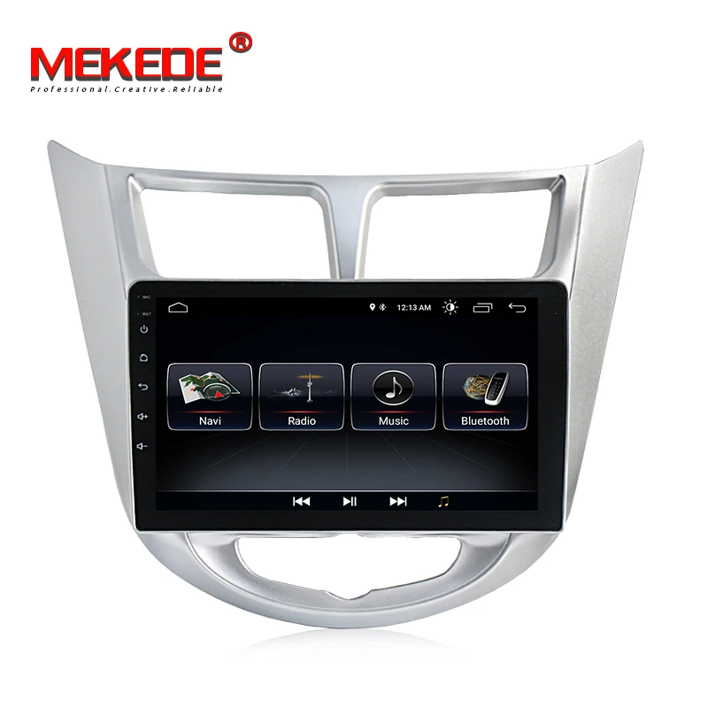 

1024x600 Android 8.1 car dvd for Hyundai Solaris accent Verna i25 with gps navigation radio video car stereo multimedia player