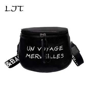 

Luxury Design Women Paint Leather Waist Bag Female Print Letter Shoulder Zipper Hand Bag Ladies Belt Bag Luxury Brand Belt Bag