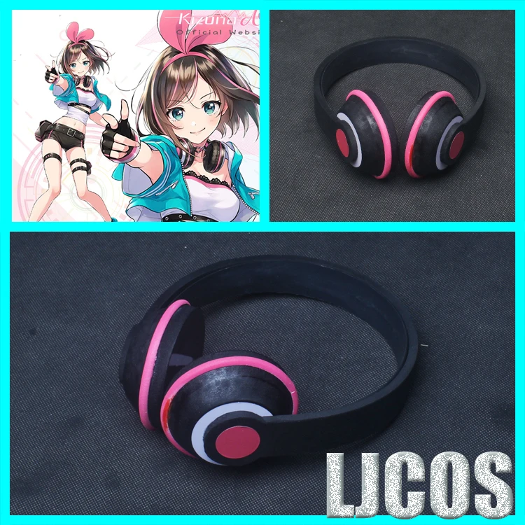 

Kizuna AI cosplay headphone prop can't listen