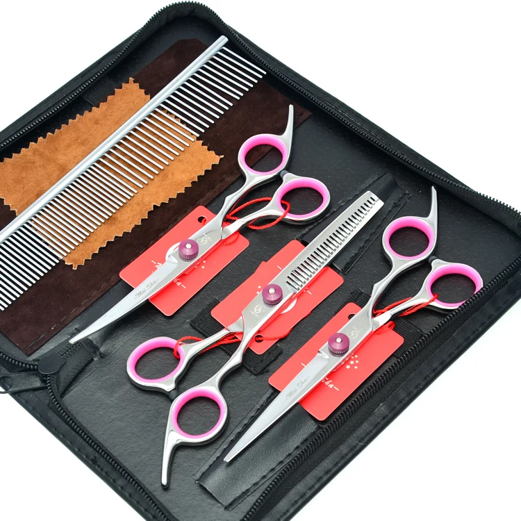 

Meisha 6 inch Dog Grooming Shears Japan 440c Professional Pet Hairdressing Scissors for Trimming Animals HB0016