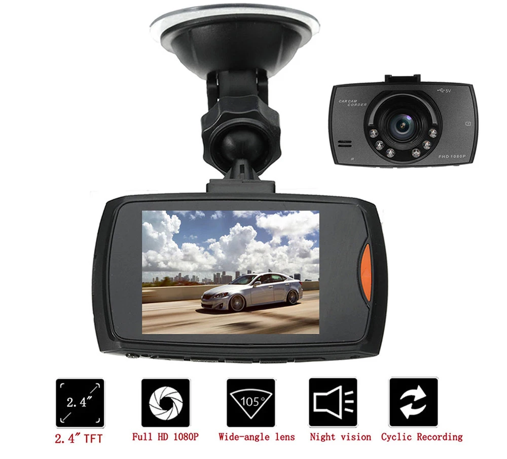 Offerte Mini Portatile Full DH 1080 p Auto DVR Dash Cam Registratore di Guida del Veicolo G sensor Video Recorder Registrator di Notte visione