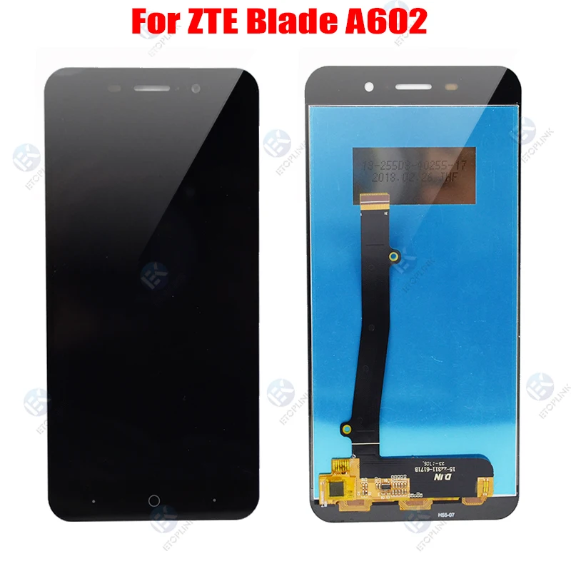 

For For ZTE Blade A602 BA602 LCD Touch Digizite Assembly For ZTE Voyage 4 Plus BA602 LCD Display Touch Screen Replacement