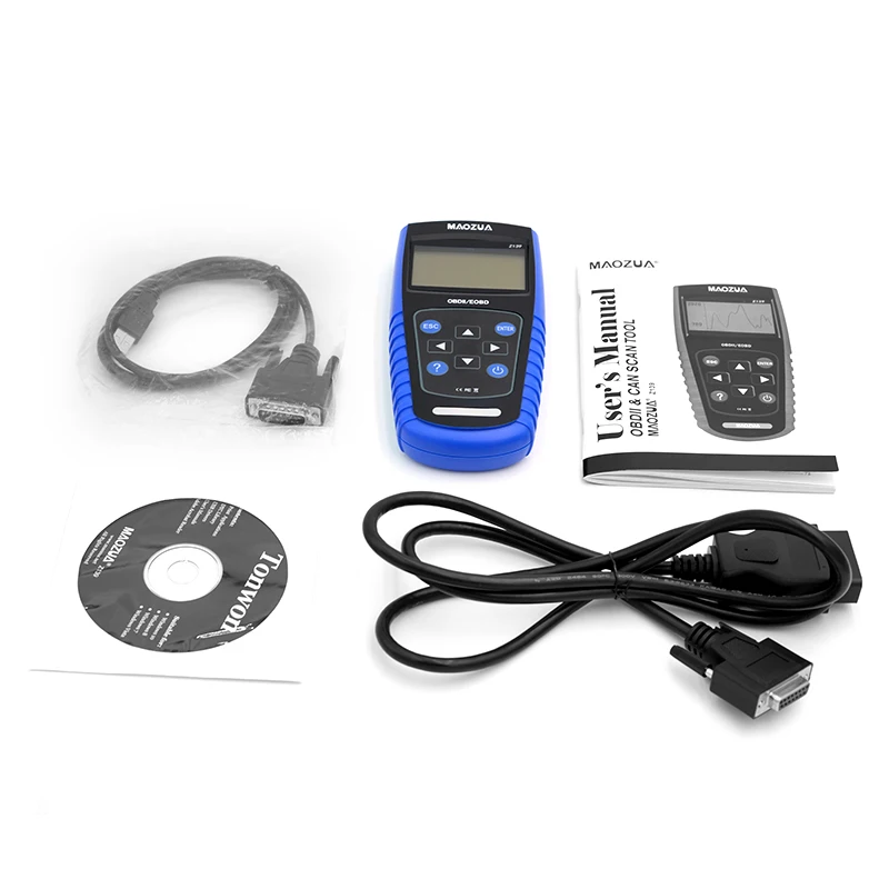 Инструмент для автоматического сканирования MAOZUA Z139 OBD2 EOBD сканер автомобильный