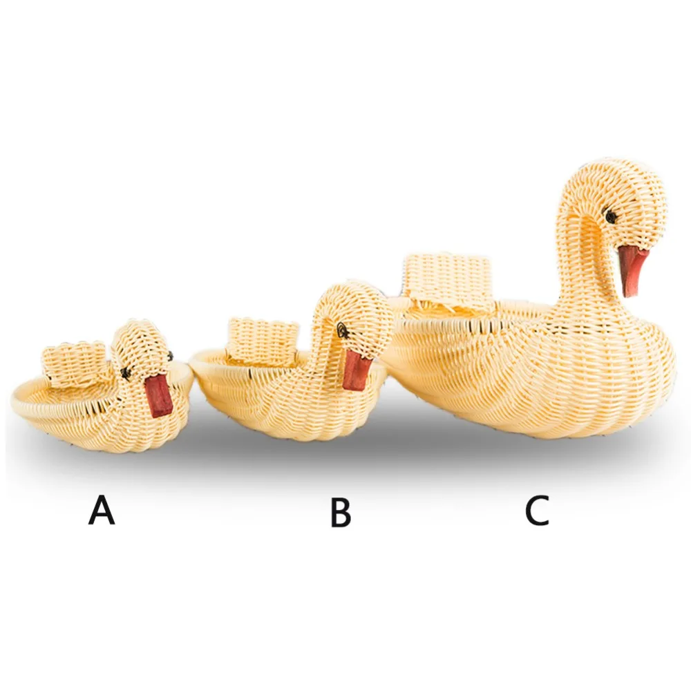 Buy Eco friendly Imitation Rattan Woven Basket Animal