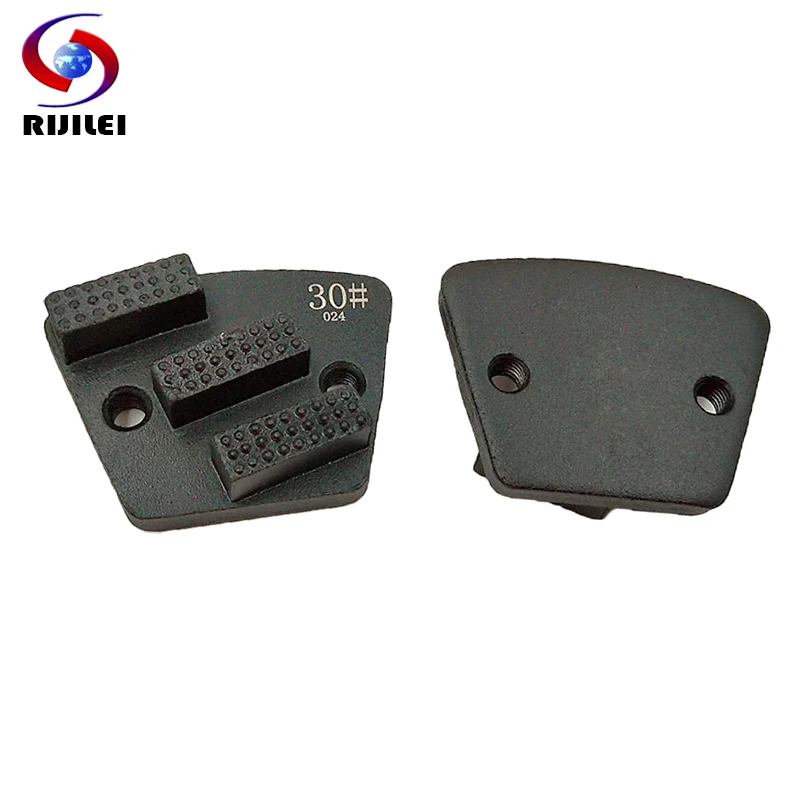 

RIJILEI 6PCS Diamond Grinding Disc Concrete grinding block stone Grinding Shoe Plate Disc For Grinding Concrete Floor JX04