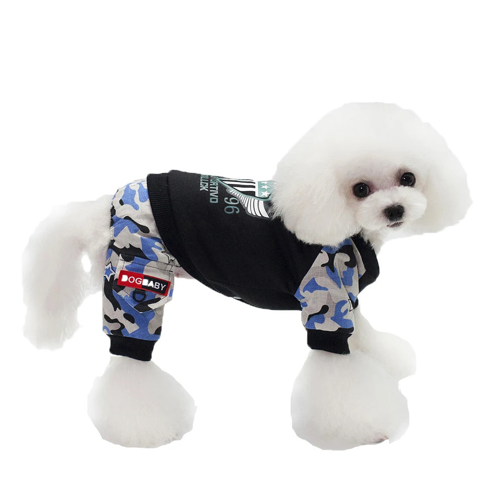 

New DogBaby Military Style Four Legs Pet Dogs Winter Coat In Pilot Design Small Puppy Dogs Clothing Size From S To XXL