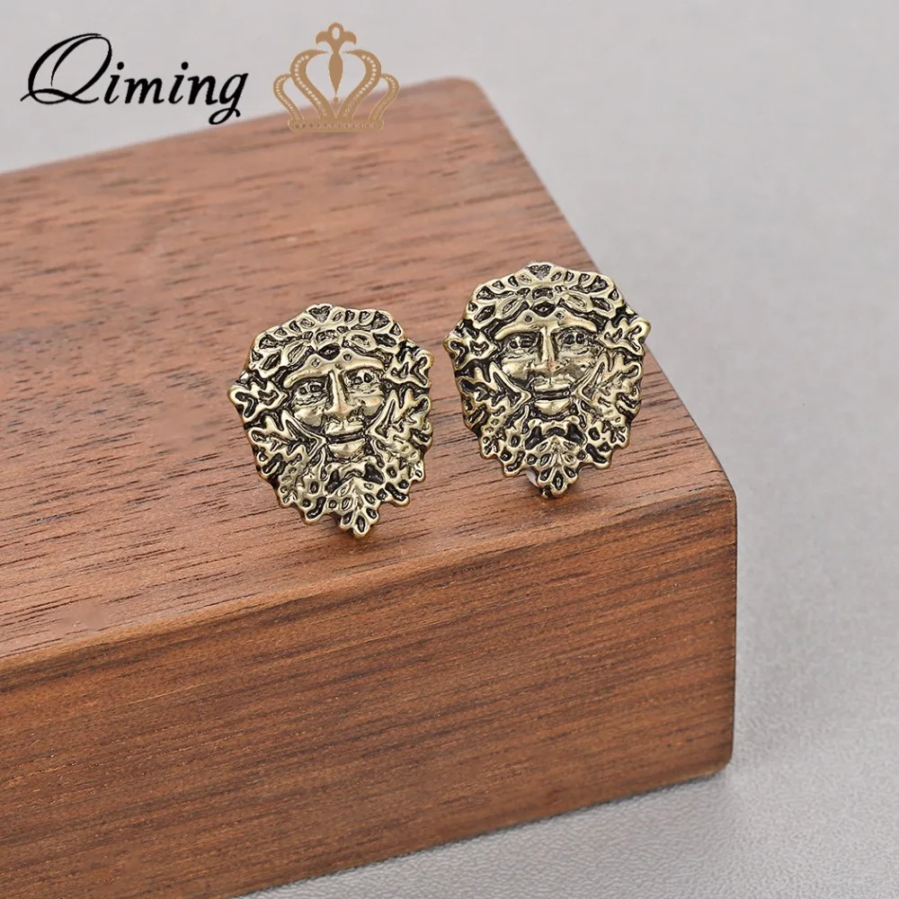 Buy QIMING Jesus Christ Figure Earrings Ancient