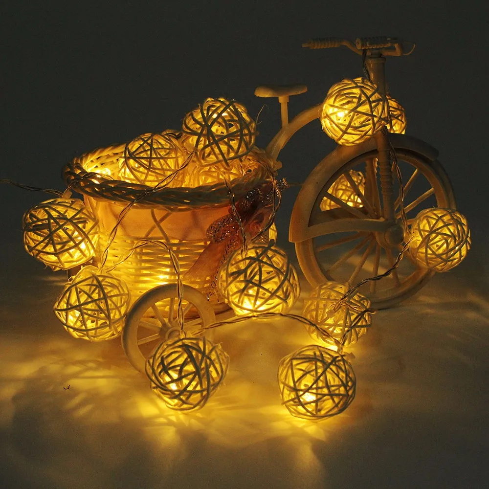 

Sepak takraw battery box lights string Christmas Day interior string lights home decorate