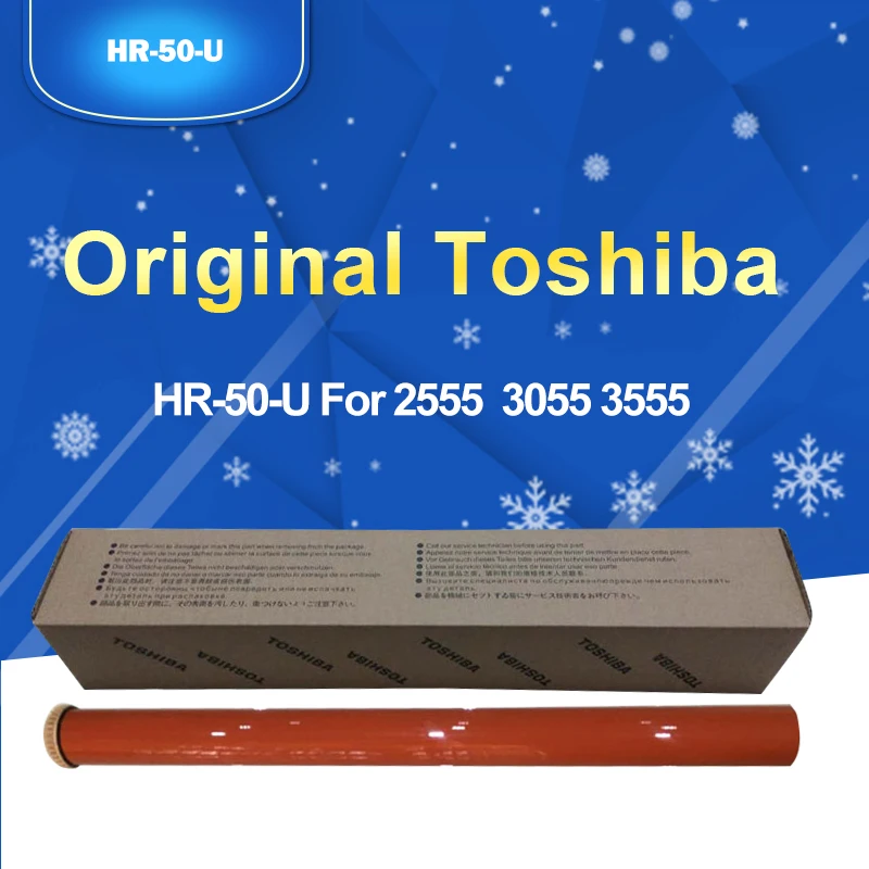 

Upper Heating Roller Fuser Film Sleeve Original Toshiba Copier Parts HR-50C-U Printer Parts For Model 2555 3555 4555 3055 5055