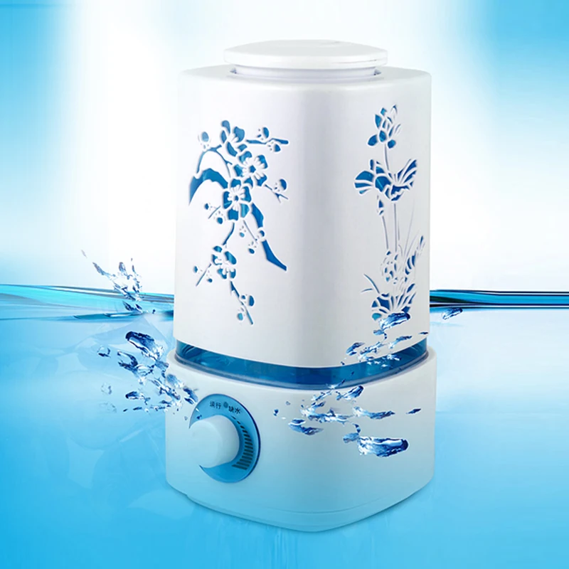 

Apano 2L Ultrasonic Aromatherapy Humidifier Air Purifier Mist Maker LED Light Large Capacity Mist Maker AC Source EU US Plug