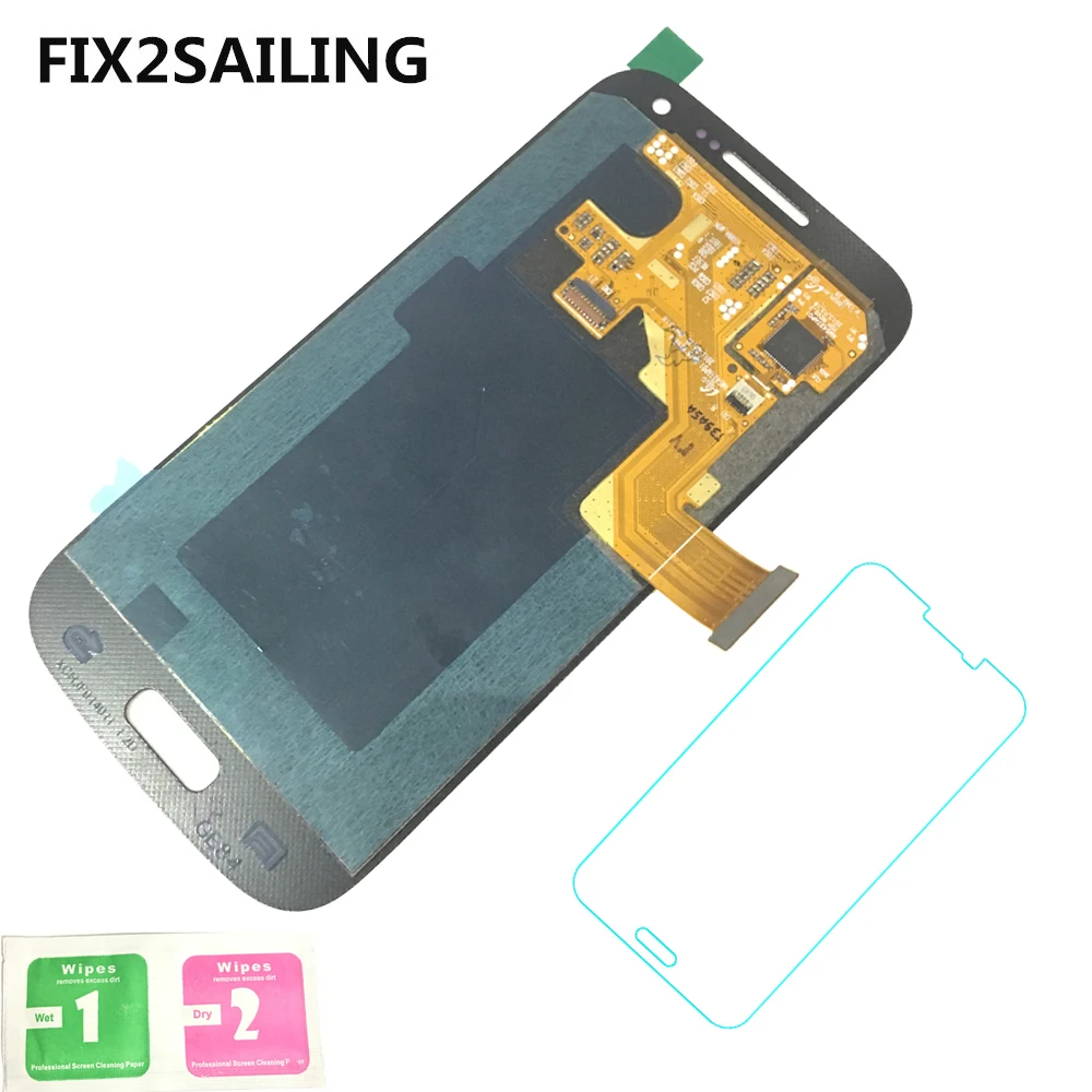 

New Super AMOLED LCD Display 100% Tested Working Touch Screen Assembly For Samsung Galaxy S4 Mini I9190 i9192 i9195