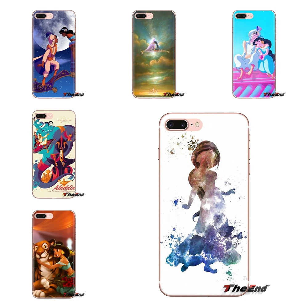 For LG G3 G4 Mini G5 G6 G7 Q6 Q7 Q8 Q9 V10 V20 V30 X Power 2 3 K10 K4 K8 2017 Classic Aladdin (1992) Movie Soft Transparent Case |