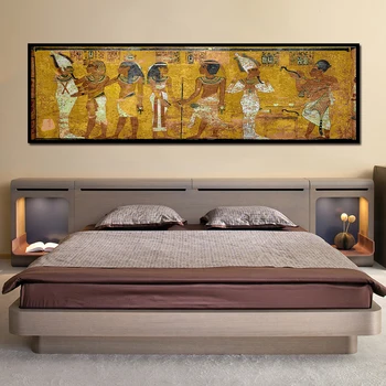 

Retro Egypt Queen Cleopatra Poster Canvas HD Prints Oil Painting Ancient Egyptian Picture Mural Room Wall Art Bedside Home Decor