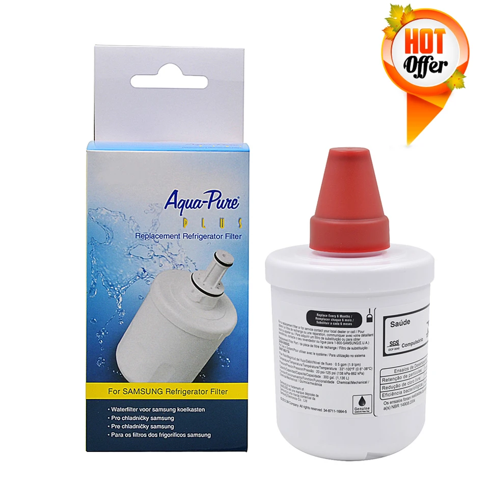 

HOT! High Quality Household DA29-00003G Aqua Pure Plus Refrigerator Water Filter Replacement for Samsung Filter 1 Piece