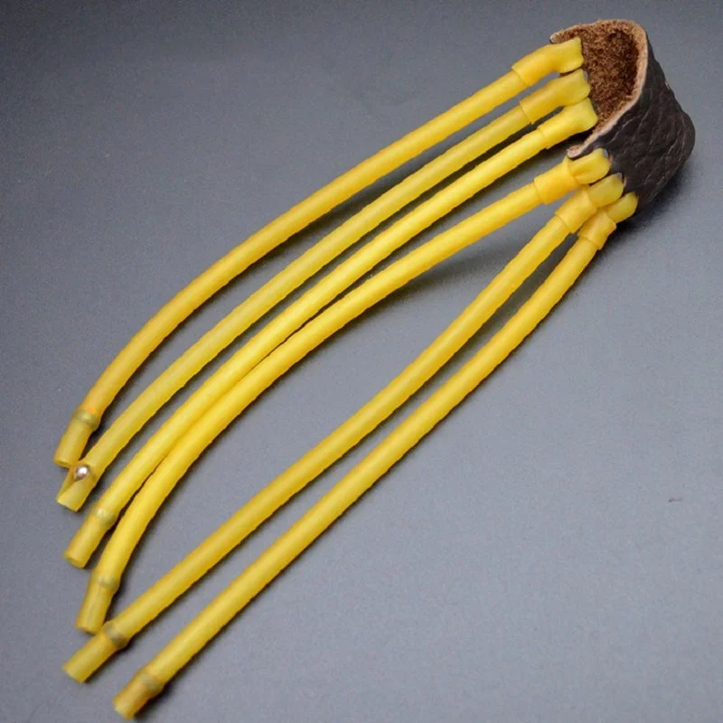 

6 Strips Elastic Rubber Slingshot Band Natural Latex Bungee Band for Slingshot Outdoor Hunting Slingshot Catapult Replacement