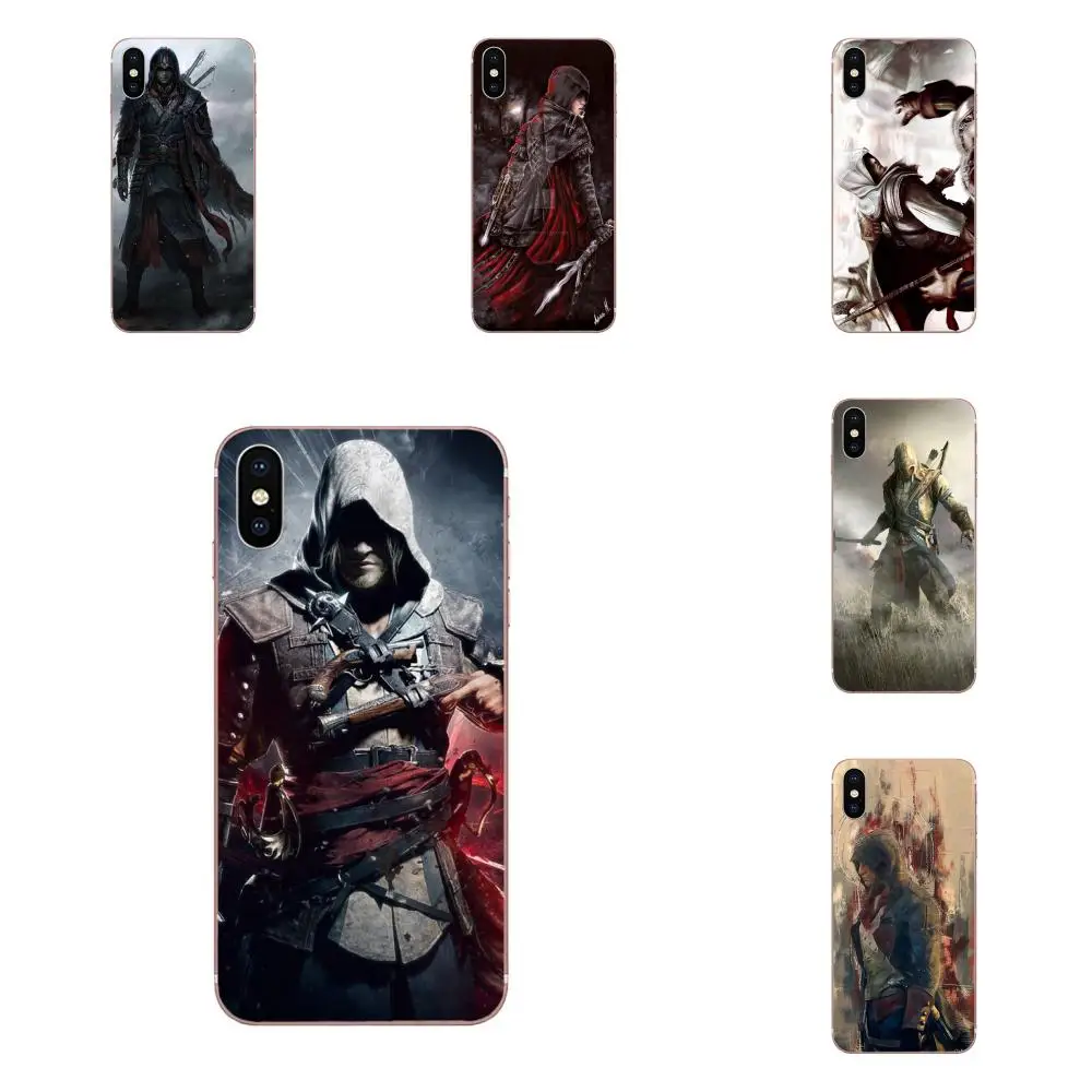 

Assassins Creed Classic Figure TPU Mobile Phone For Huawei Honor Mate 7 7A 8 9 10 20 V8 V9 V10 G Lite Play Mini Pro P Smart
