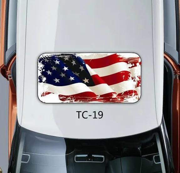 1Pc DIY Car Sunroof Wrap Roof Window Film Vinyl DIY Sticker Decal