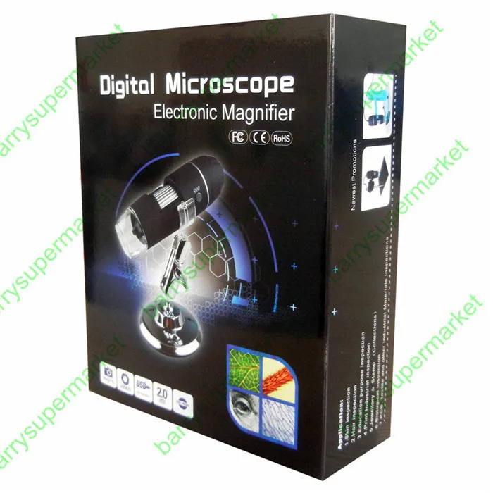 8 светодиодный USB 200X микроскоп Эндоскоп лупа цифровая видео камера microscopio