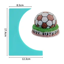14 шт./лот) FDA высокое качество Пластик круглый Форма торт скребок