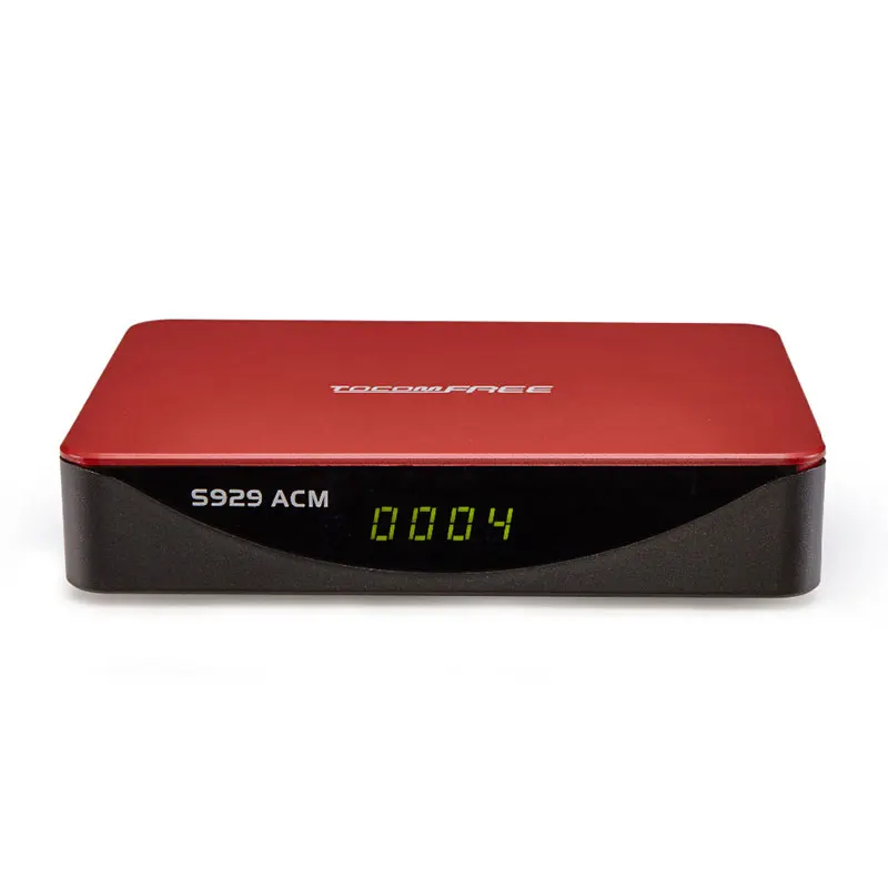 TocomFREE S929 ACM FTA Receptor De TV Digital Via Sat lite Receptor