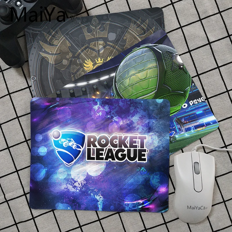 Высококачественный красивый коврик Maiya Rocket League для мышки в стиле аниме Гладкий