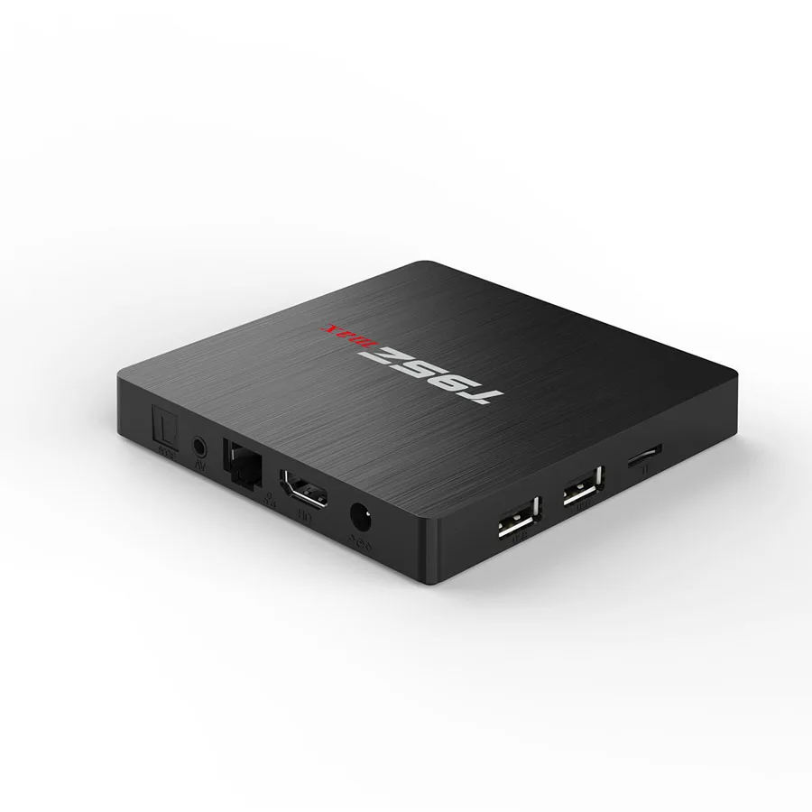 

4K TV Box Android 7.1 Amlogic S912 Octa Core Android TV Box H.265 2.4G 5G WiFi LAN BT Media Player Smart Box Remote Control