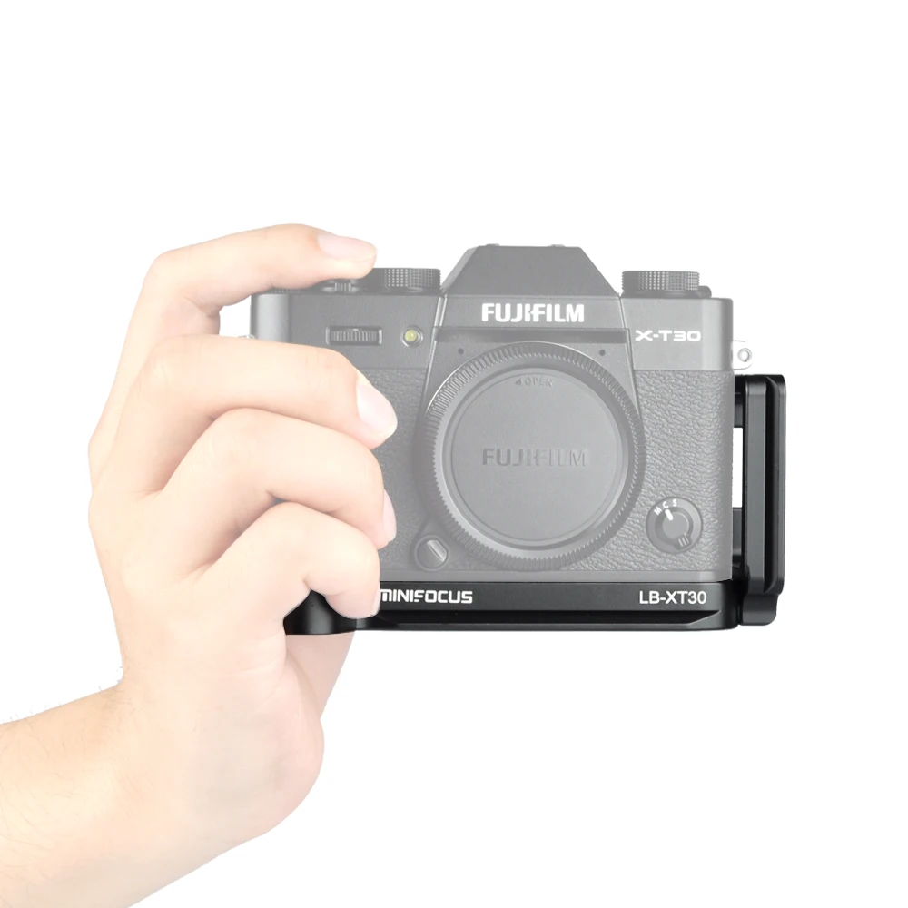 

QR Vertical L Type Bracket Tripod Quick Release Plate Base Grip Handle For Fujifilm Fuji XT30 X-T30 Camera for Arca Swiss
