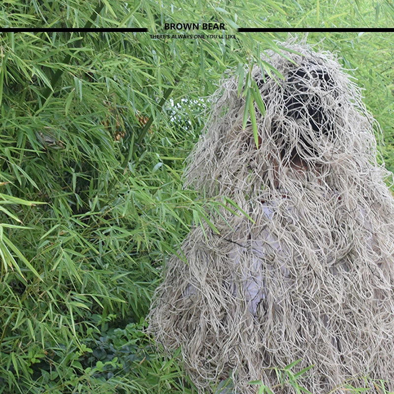

Hand Made Burlap Camo Netting 80x90cm Desert Military Thread Camouflage Netting for Airsoft Paintball Hunting