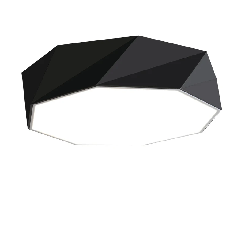 

Modern office led lamp geometric creative Ceiling Lights LED stepless dimming living room bedroom ceiling lamp FG64