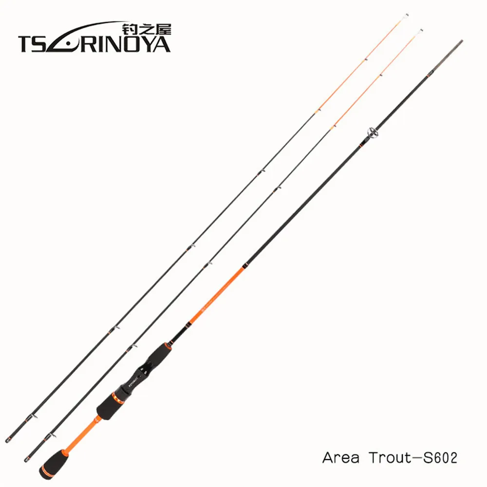 TSURINOYA приманки Вес 0.6-8 г Ультра свет ночного Рыбалка спиннинг 1.8 м ul+ l 2 световой советы углерода Карп спиннинг Удочки