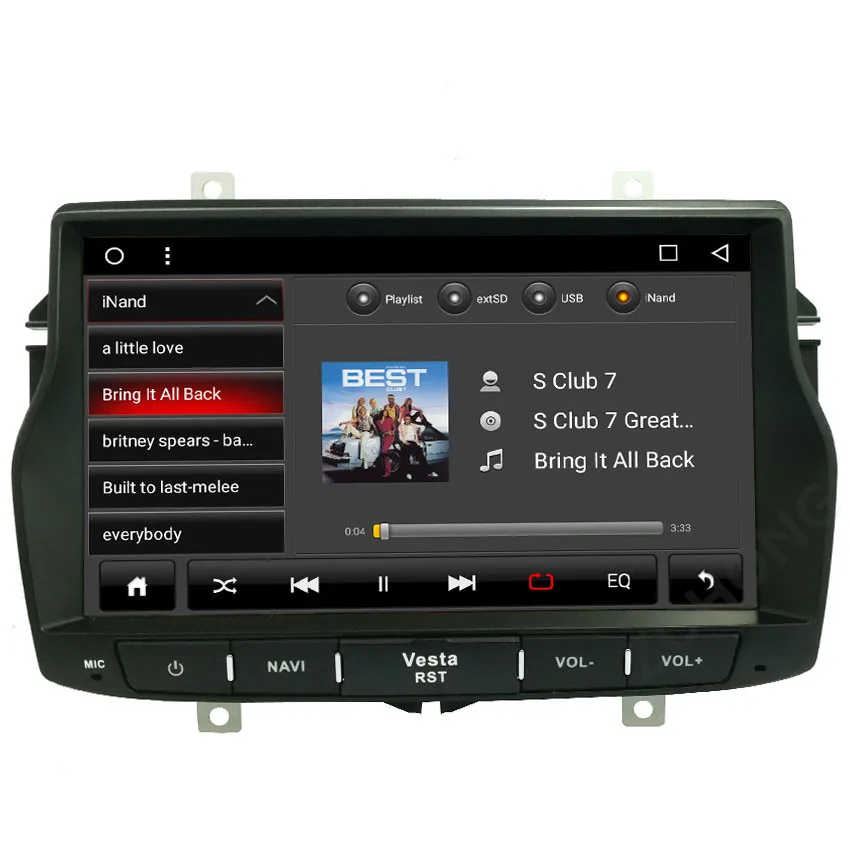 Cheap 1 din IPS Android 8.1 Octa Core 2G+32Gb car radio for Lada Vesta Car multimedia dvd player CAR GPS navigation autoradio BT wifi 21