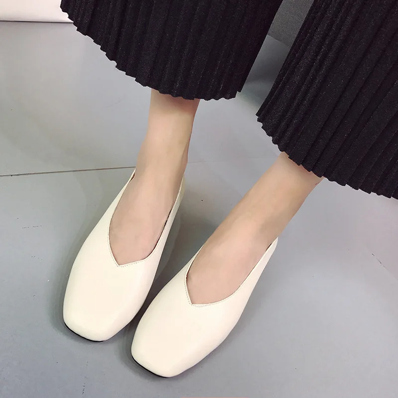 Épais marron Nouveau Coréenne Un 2018 Automne noir De Version Avec breasted Grand Chaussures Single mère saisons La Quatre Beige Printemps vert 0SfnHSq