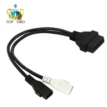 

10pcs 16 Pin OBD 2 Car Diagnostic Cable 16pin OBD2 Vag kkl obdii Scanner Tools COM Male CY104-CN