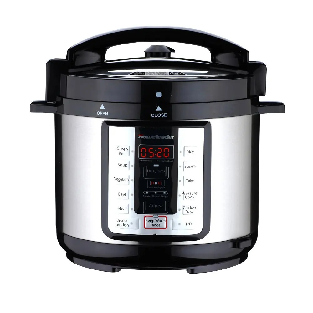 

Homeleader 7-in-1 Multi-Use Pressure Cooker Stainless Instant Pressure Led Pot Digital Electric Multicooker Slow Rice Soup Fogao